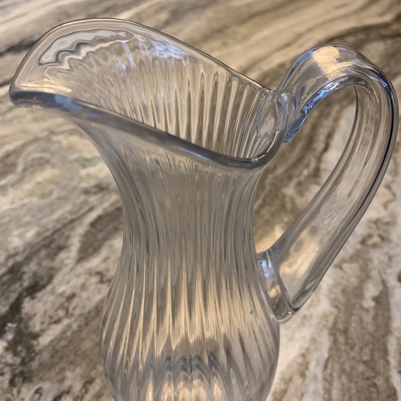 Orrefors Swedish Crystal Handblown Harmony Pitcher. Pristine Condition. Signed. - Picture 6 of 11